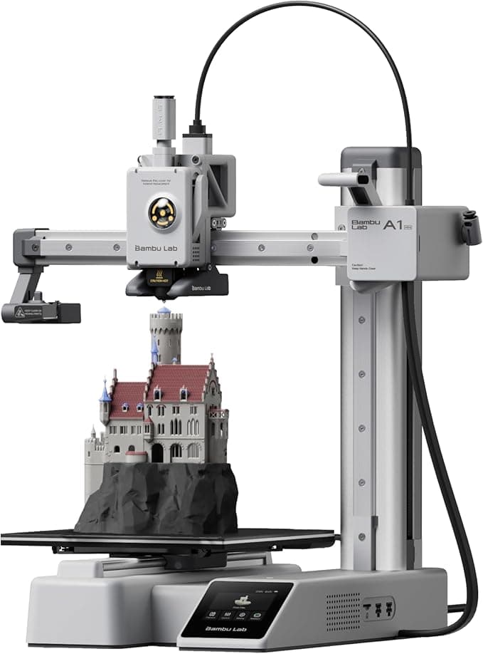 Bambu Lab A1 Mini 3D Printer with Multi-Color AMS Su…